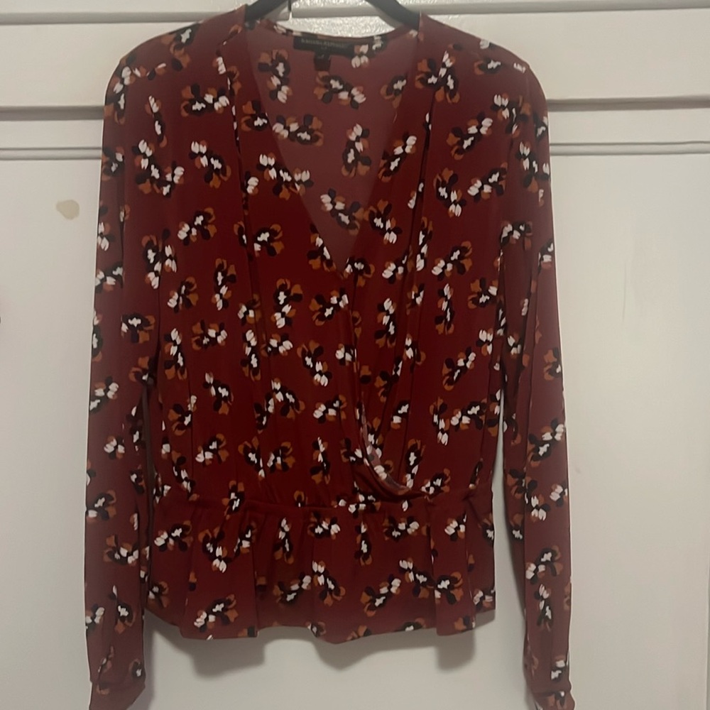 Banana Republic peplum top